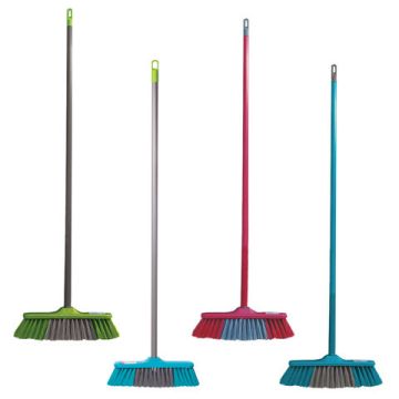 Щетка для уборки с черенком 110см ширина 31см длина щетина 7см Frontiera  YORK 1/24