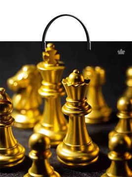 Пакет с пластмассовыми ручками (36х37)-100 Королевский ход Тико 10/100