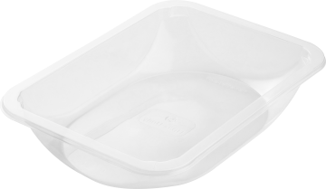 Лоток под запайку 187х137х36 прозрачный ПП 615мл UPAX-UNITY 480/480 