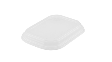 Крышка для контейнера 860мл 141х197х26мм Dome PET lid OSQ CASE BOWL прозр полукупольн 45/360 