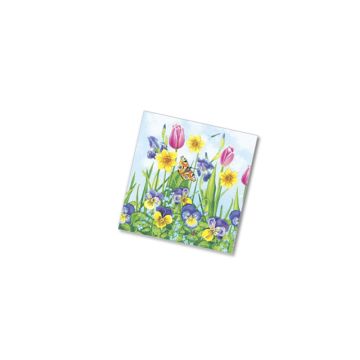 Салфетки (33х33) 3-сл Арт Букет Цветочная сказка (20) 1/12