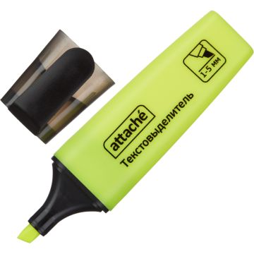Текстмаркер желтый 1-5мм Attache Colored  1/24/1152