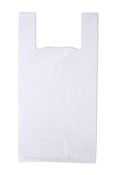 Пакет Майка ПНД (28+15)х50-12 белая Тригон 100/2000