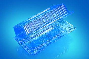 Контейнер с крышкой БОПС, ПЭТ (217х117х69) ПР-К-19В "А" (ИП-19В)  400/400