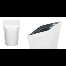 Пакет Дой-Пак Zip-Lock белый 160х250 (45+45) №66 металл. внутри овал. окно 100/600 