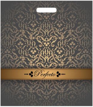 Пакет с вырубной ручкой (42х48)-90 Перфекто Бисмарк Тико 25/300