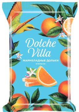 Продукты, АКФ Мармелад желейный со вкусом Апельсина 300г 1/12