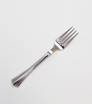 Одноразовая Вилка 188мм металлик Tambien (18шт) 1/96