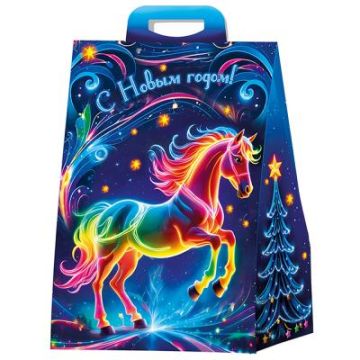 НГ Коробка до 2,0кг 230х100х330 Северное сияние 1/80