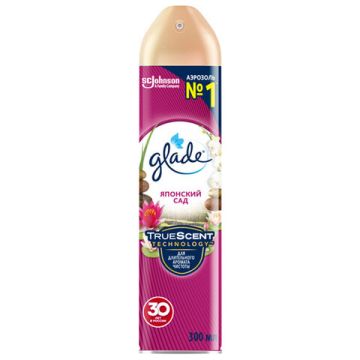 Освежитель воздуха аэрозольный 300 мл, GLADE (Глейд) Японский сад 1/12