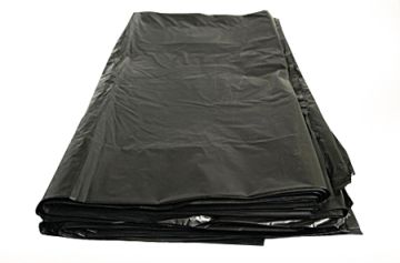 Мешок для мусора 120л ПВД (70х110)-25 черный Ромашка 50/200 