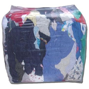 Ветошь Маечный 40х60 трикотаж 10кг 10кг 100-120г/м2 100%хлопок 1 сорт 1/1