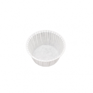 Капсула бумажная круглая для выпечки d 50мм h 32мм МАФФИН белая 1/5600 
