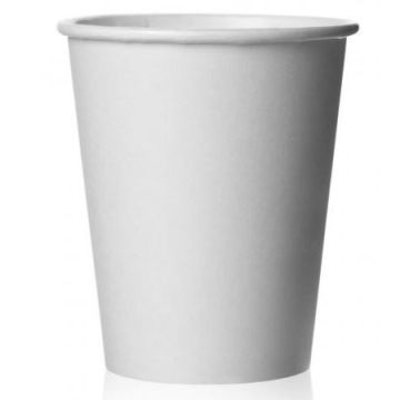 Стакан бумажный для горячего 350мл d-90 белый Ч 50/1000