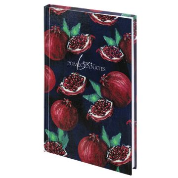 Блокнот 80л А5 134х206мм клетка твердый переплет STAFF Гранаты 1/20