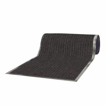 Коврик дорожка ворсовый влаго-грязезащита 0,9х15м толщина 7мм черный LAIMA 1/1