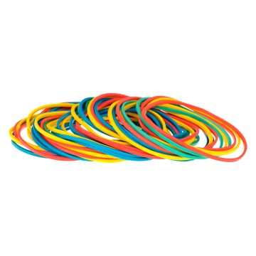 Резинка банк 100г 80 мм OfficeSpace цветная 1/200 