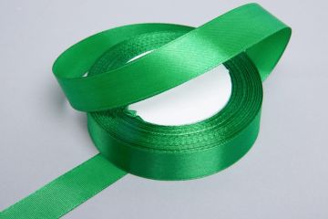 Лента атласная 20мм 25м зеленый 1/1