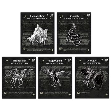 Тетрадь 48л А5 клетка Гарри Поттер 5 дизайнов Centrum 1/10/80