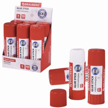Клей-карандаш 100г BRAUBERG 1/6/72