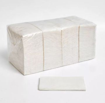 Салфетки (33х33) 2-сл 1/8 белые (200) 1/9