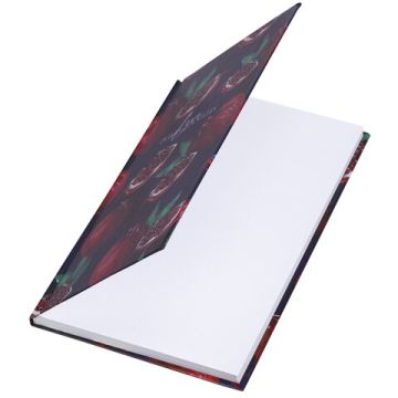 Блокнот 80л А5 134х206мм клетка твердый переплет STAFF Гранаты 1/20