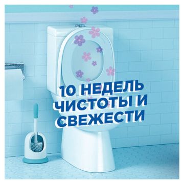 Стикер для очищения унитазов Туалетный утенок 6шт Цитрус 1/12 (Клиент)
