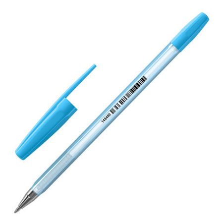 Ручка шариковая синяя узел 0,7мм корпус ассорти BRAUBERG M-500 PASTEL 1/50