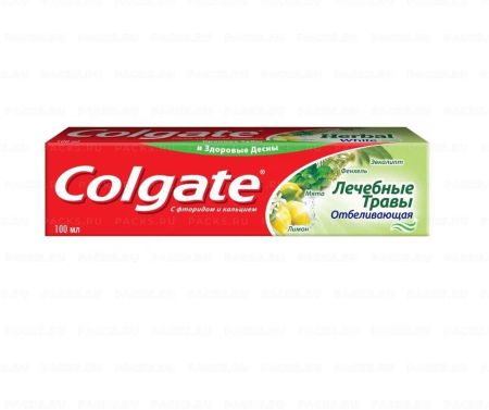 Зубная паста Golgate 100мл Лечебные травы Отбеливающая 1/1