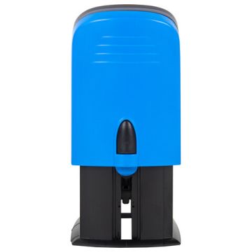 Датер самонаборный 2 строки+дата оттиск 41х24 мм сине-красный TRODAT 1/10(Клиент)