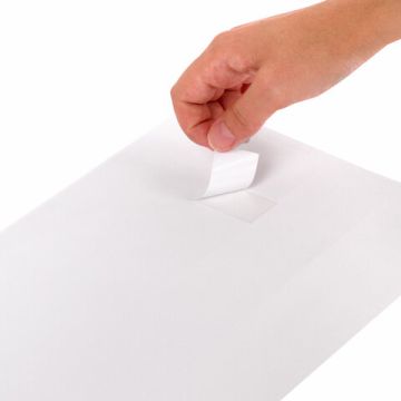 Этикетка самоклеящаяся 48,5х25,4мм 44 этикетки белая 80г/м2 50л STAFF 1/20 (Клиент)