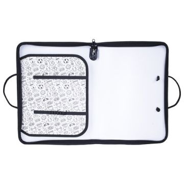 Папка для труда на молнии с ручками ПИФАГОР А4, 1 отделение, пластик, органайзер, Race, 270880