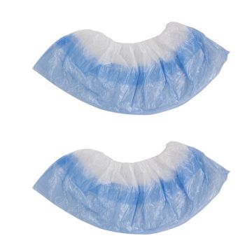 Чехол для обуви бахилы ЛАЙМА ДВОЙНЫЕ(со стелькой) (50пар)40х14 40мкм 1/40 (Клиент)