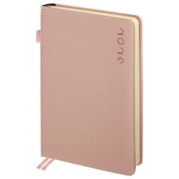 Ежедневник А5 138х213мм 2026 датир под кожу розовый BRAUBERG Essential 1/20 (Клиент)