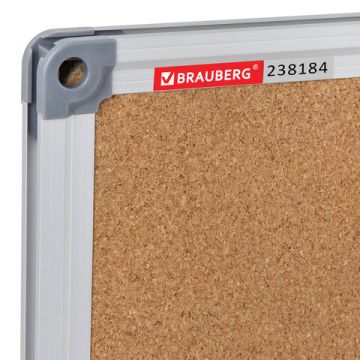 Доска магнитно-маркерная-пробковая 90х120см BRAUBERG EXTRA 1/1 (Клиент)