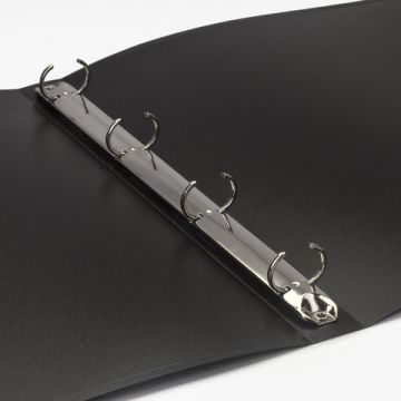 Папка на 4 кольцах BRAUBERG горизонтальная А3 30мм черная 0,8мм 1/20 (Клиент)