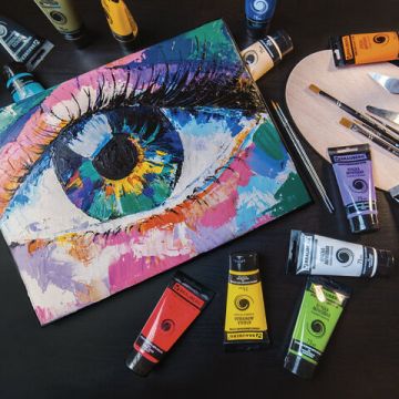 Краски акриловые 12цв 12мл художествен BRAUBERG ART CLASSIC 1/12/72