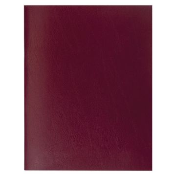 Тетрадь 96л А4 клетка бумвинил 60 г/м2 офсет №1 бордовый STAFF 1/20