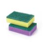 Губка для посуды (10шт) 96х64х27мм ЛАЙМА 1/36
