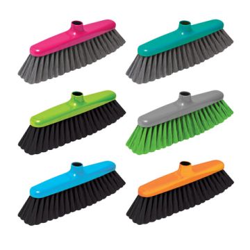 Щетка для уборки ширина 29 см щетина 7 см пластик крепл.еврорезьба YORK Елизавета 1/16 (клиент)