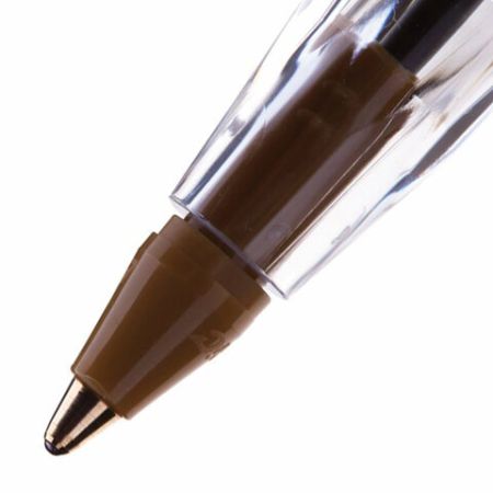 Ручка шариковая синяя узел 1мм линия письма 0,32мм корпус прозрачный BIC Cristal 1/50/1000