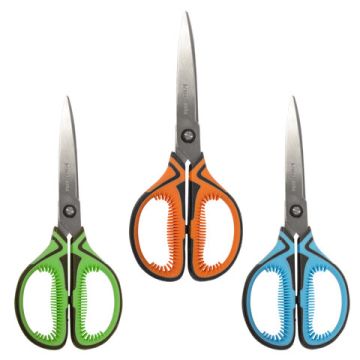 Ножницы 190мм метал разноцветные вставки европодвес Ultra Color Brauberg 1/12 (клиент)