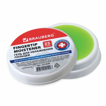 Гель для увлажнения пальцев Brauberg 1/16/192