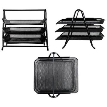 Набор настольный из металла 6 предметов черный Germanium BRAUBERG 1/6 (Клиент)