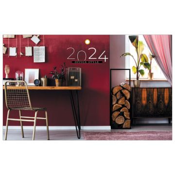 Календарь квартальный 2024 3 блока на 3-х греб с бег BRAUBERG Офисный стиль 1/50 (Клиент)