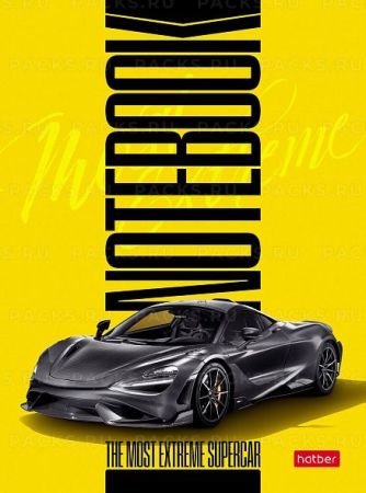 Записная книжка А6 48л тв переплет Экстрим Хатбер 1/36