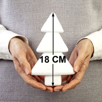 Пенопластовые заготовки для творчества ЁЛОЧКИ, 1шт., 180мм, ОСТРОВ СОКРОВИЩ (вывод)