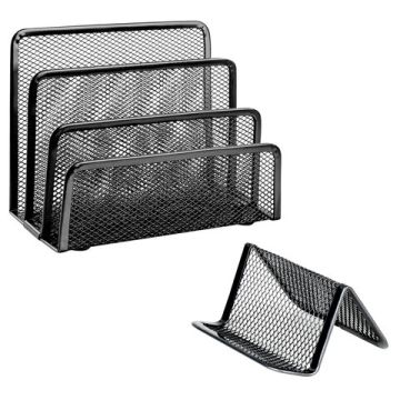 Набор настольный из металла 6 предметов черный Germanium BRAUBERG 1/6 (Клиент)