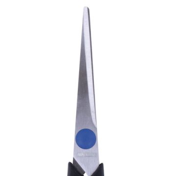 Ножницы 165мм метал черно-синие вставки европодвес Soft Grip Brauberg 1/12