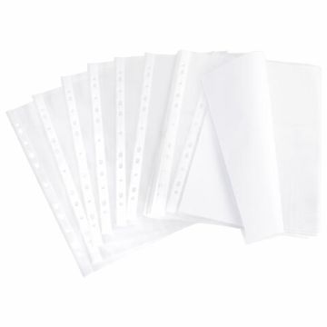 Перфофайлы А4 60 мкм плотные матовые BRAUBERG 100шт 1/20 (Клиент)